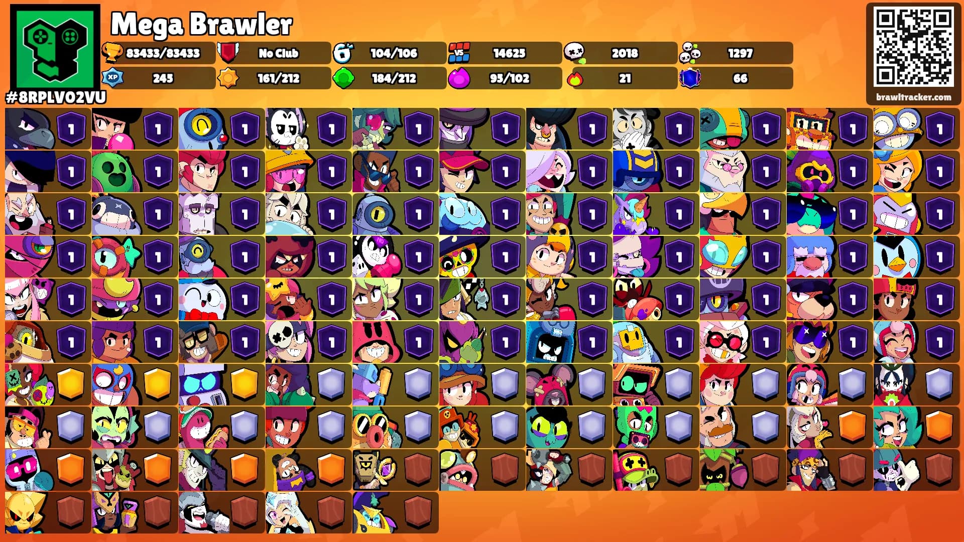Mega Brawler's Ranks