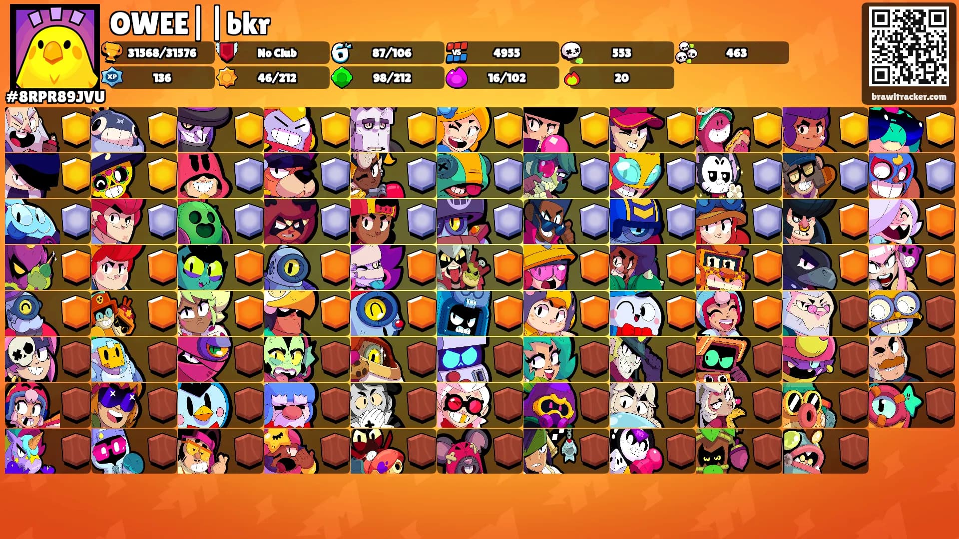 OWEE||bkr's Ranks