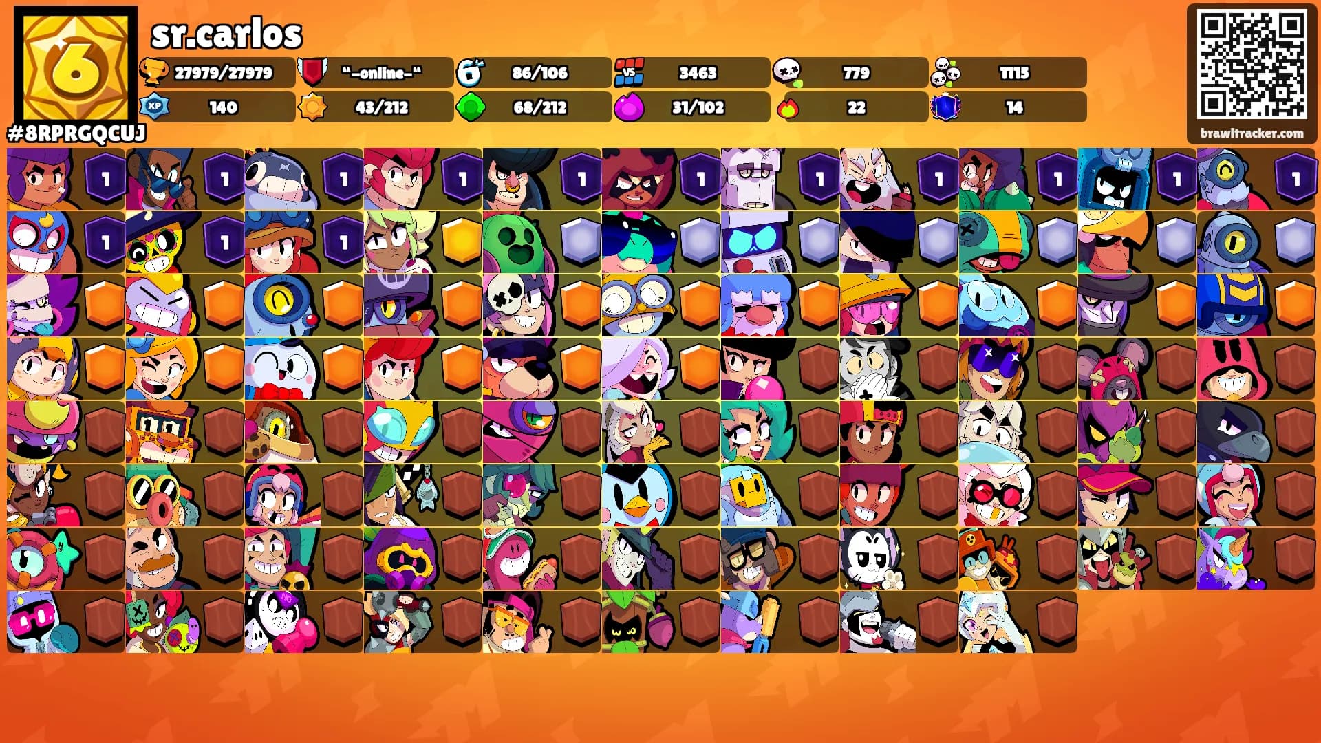 sr.carlos's Ranks