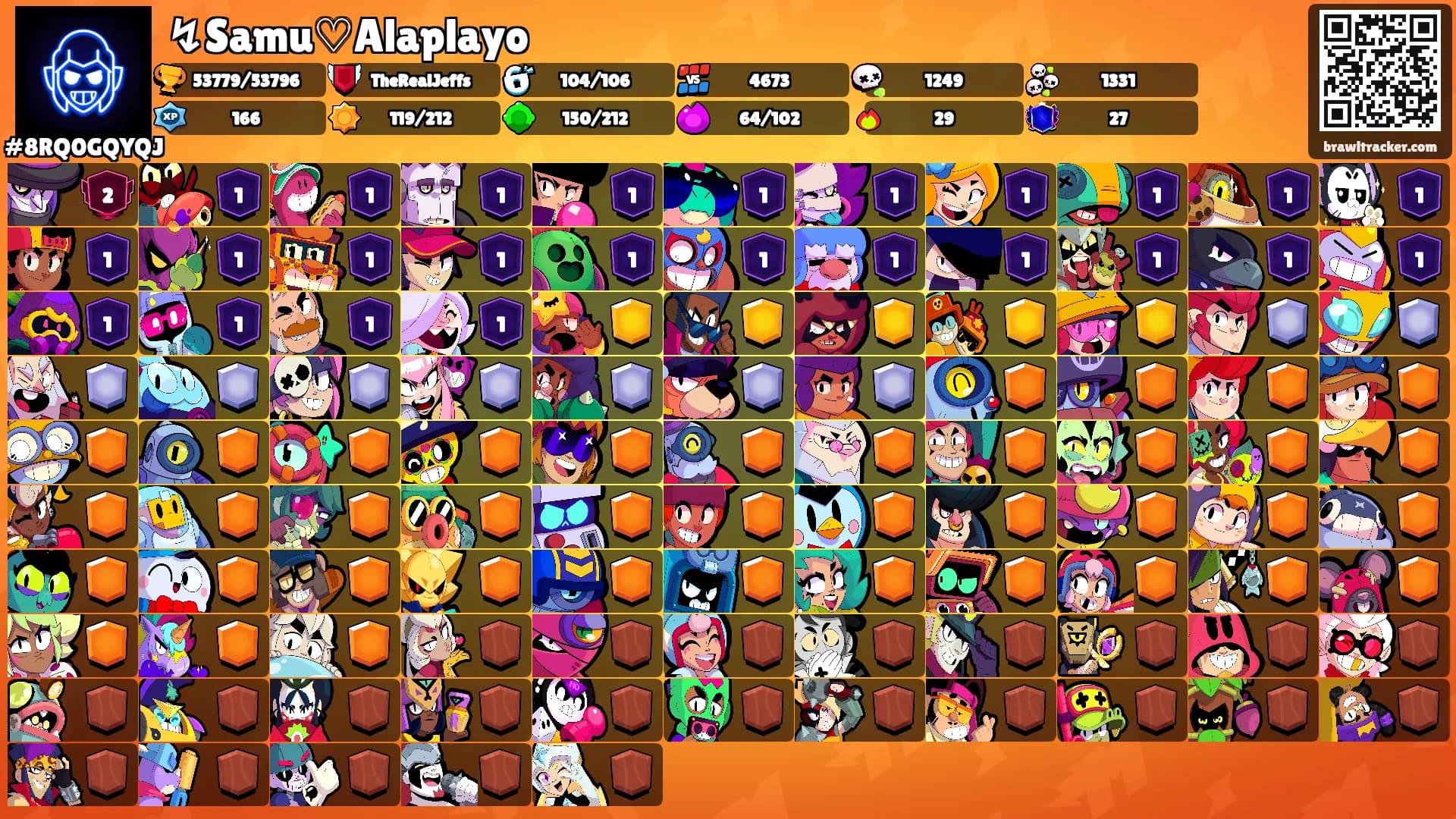 ↯Samu♡︎Alaplayo's Ranks