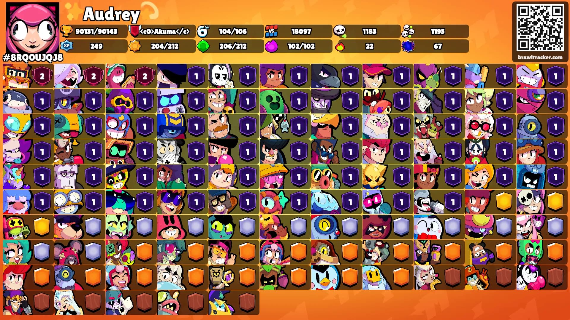 ✨️Audrey💫's Ranks