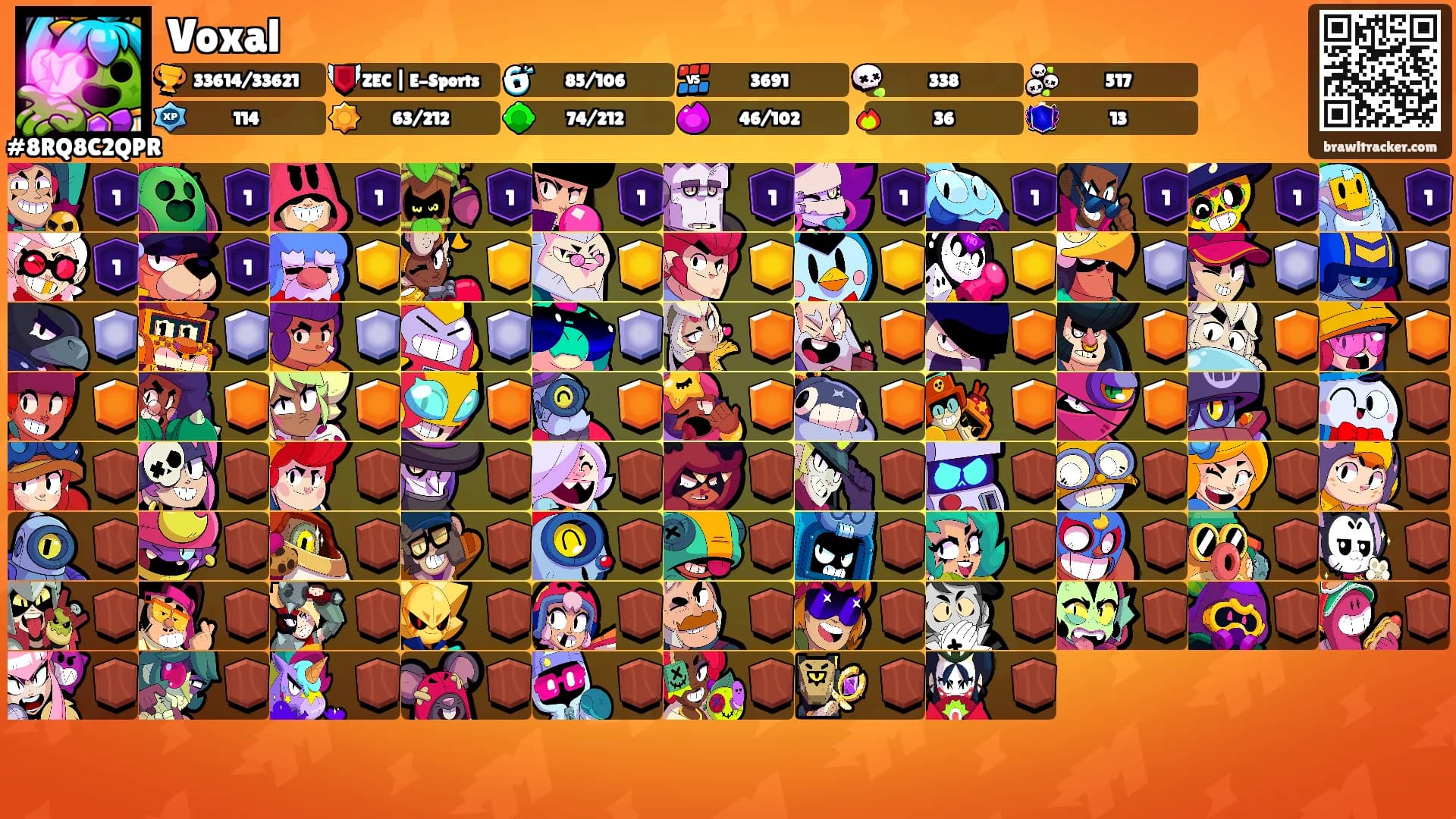 Voxal's Ranks