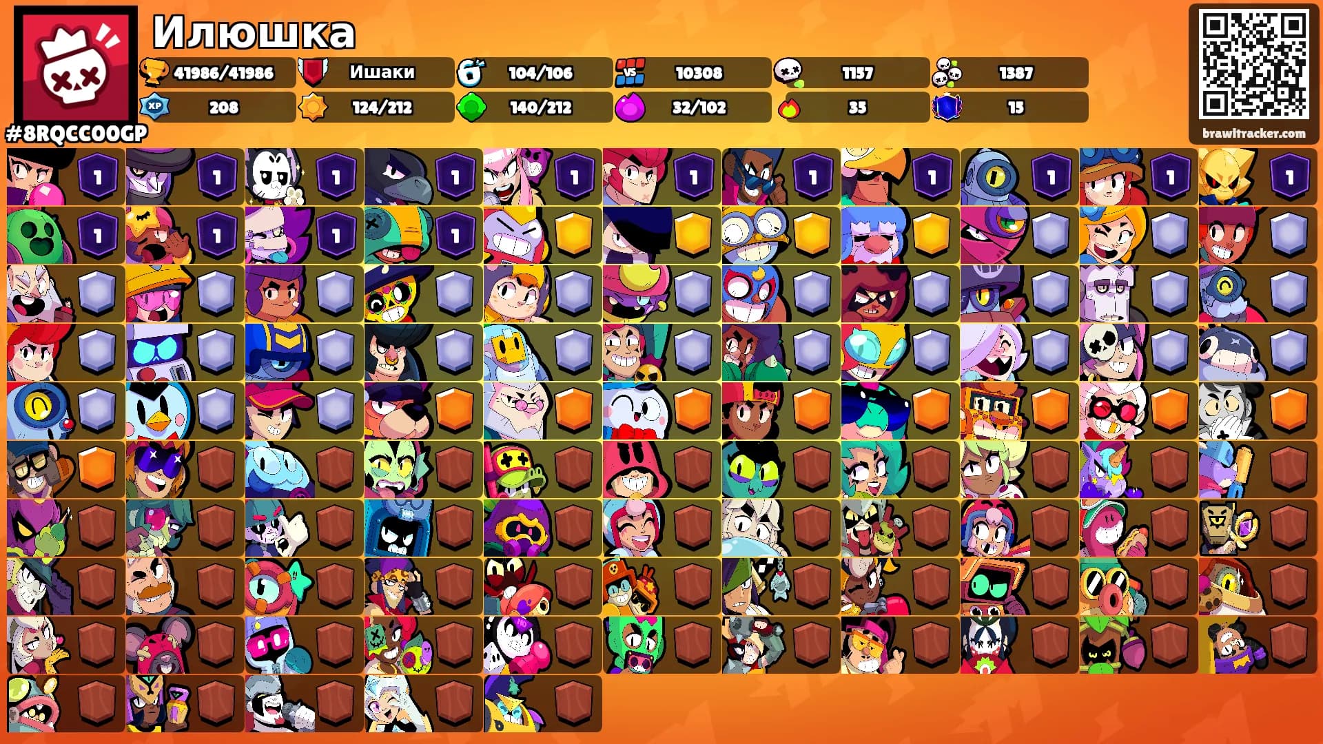 Илюшка's Ranks