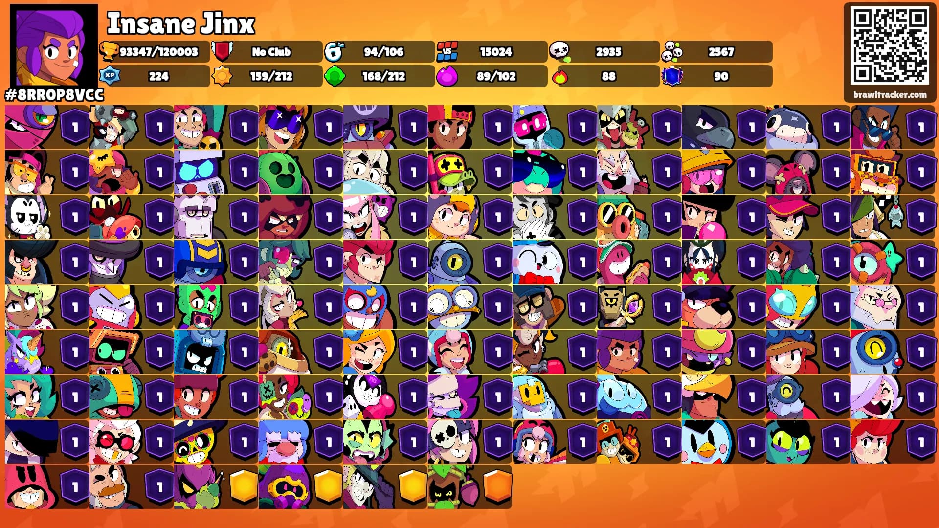 Insane Jinx's Ranks