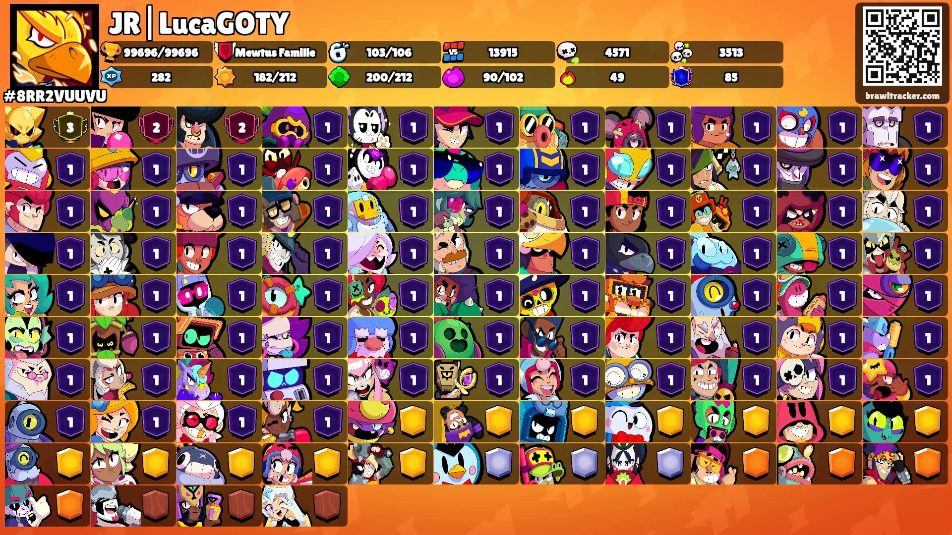 JR|LucaGOTY's Ranks