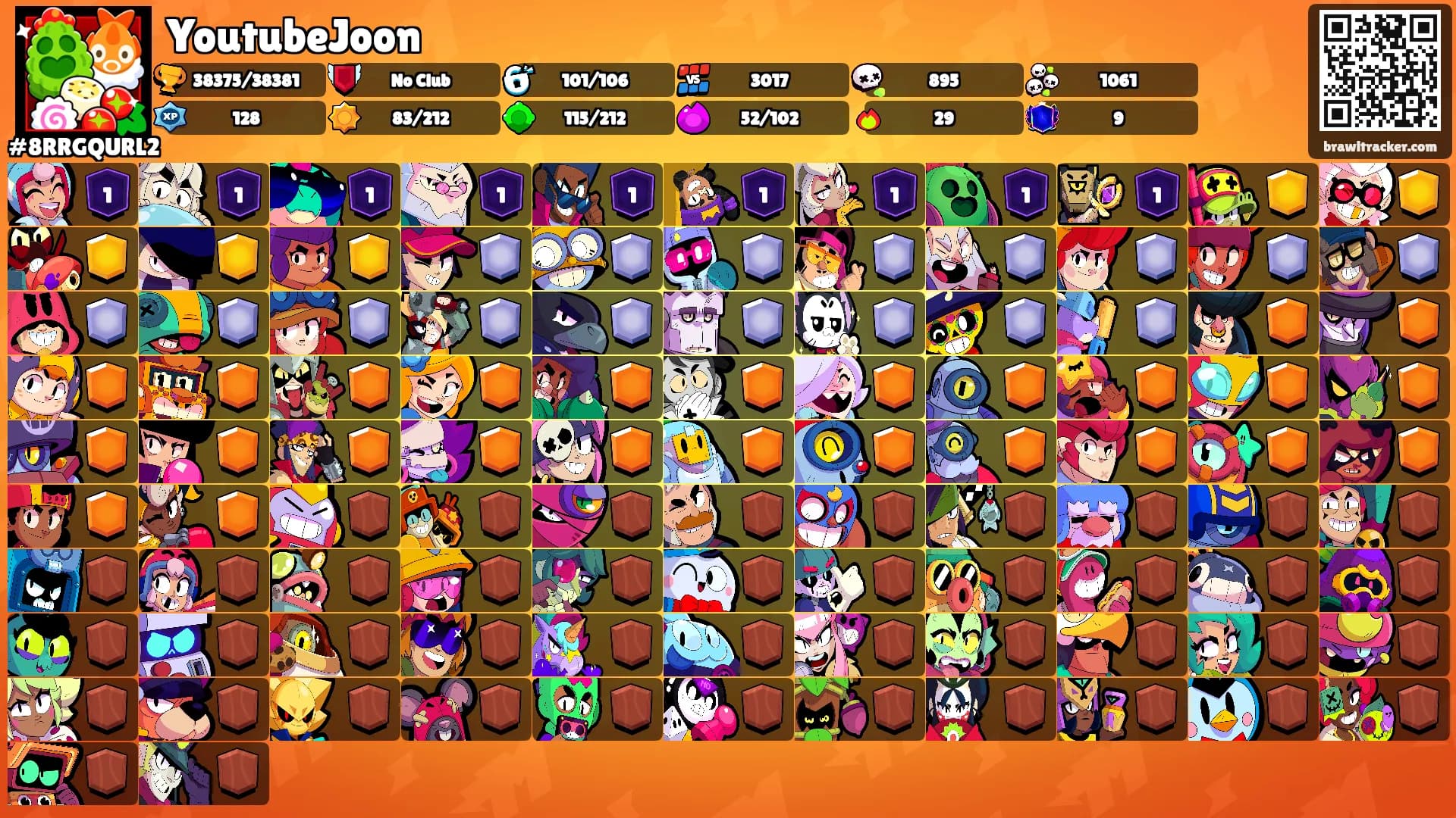 YoutubeJoon's Ranks