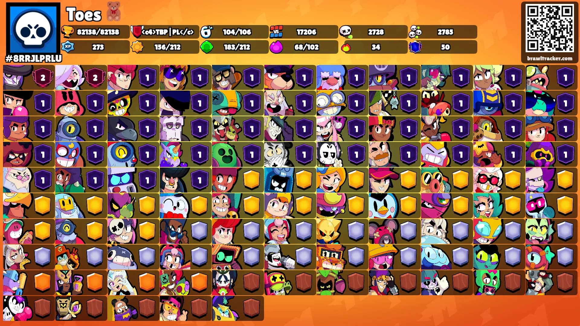 Toes 🧸's Ranks