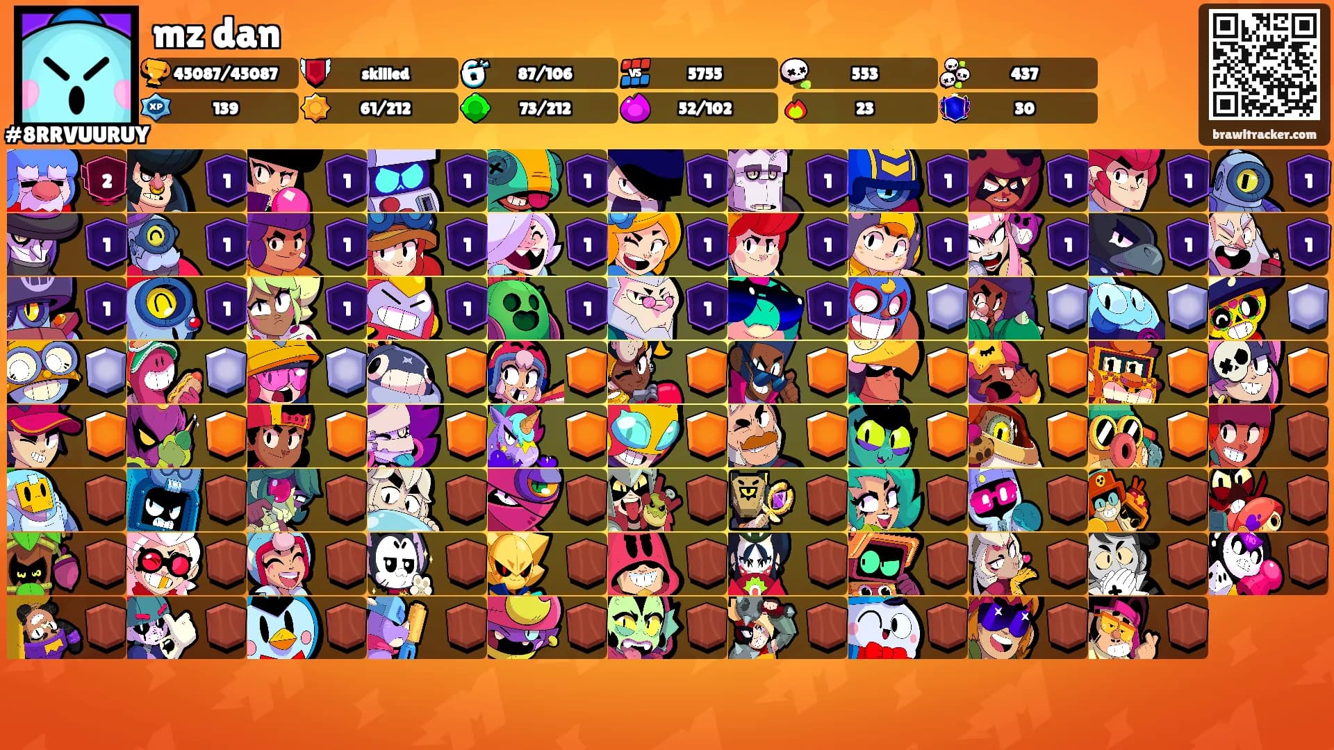 mz dan's Ranks