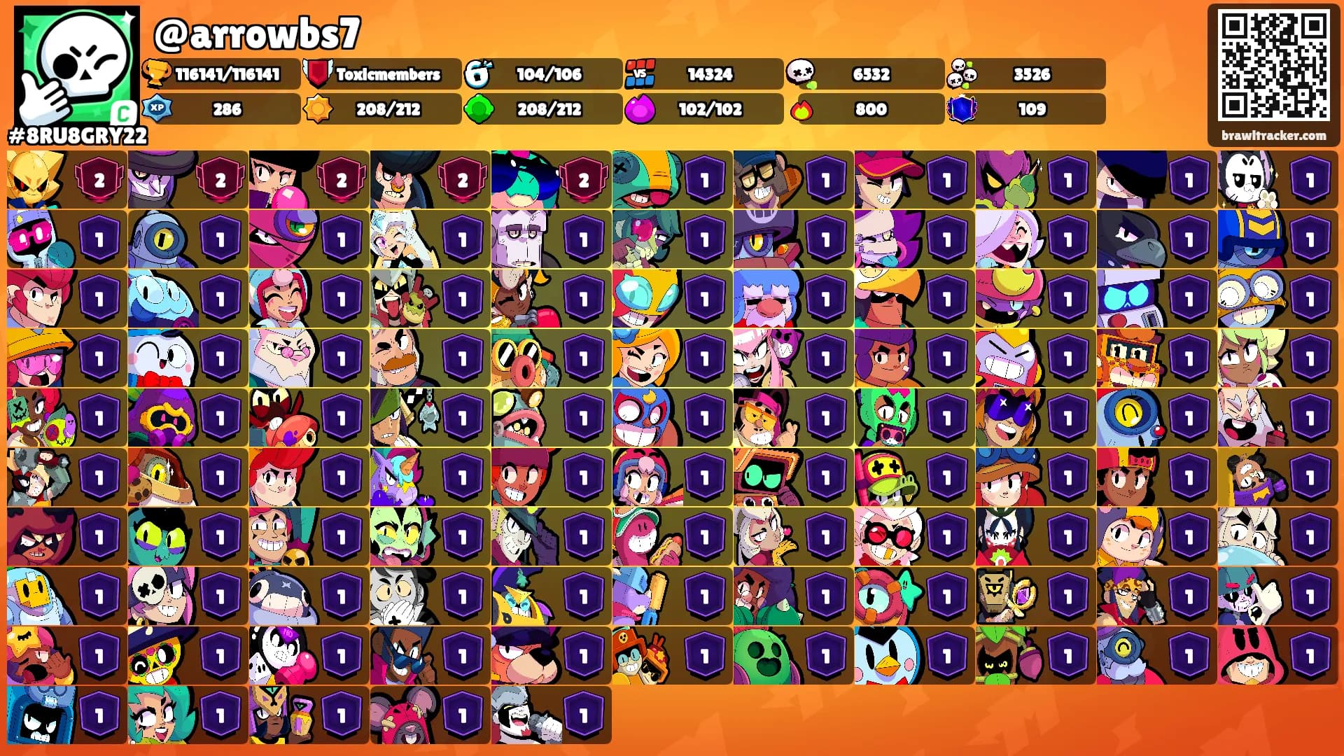 @arrowbs7's Ranks