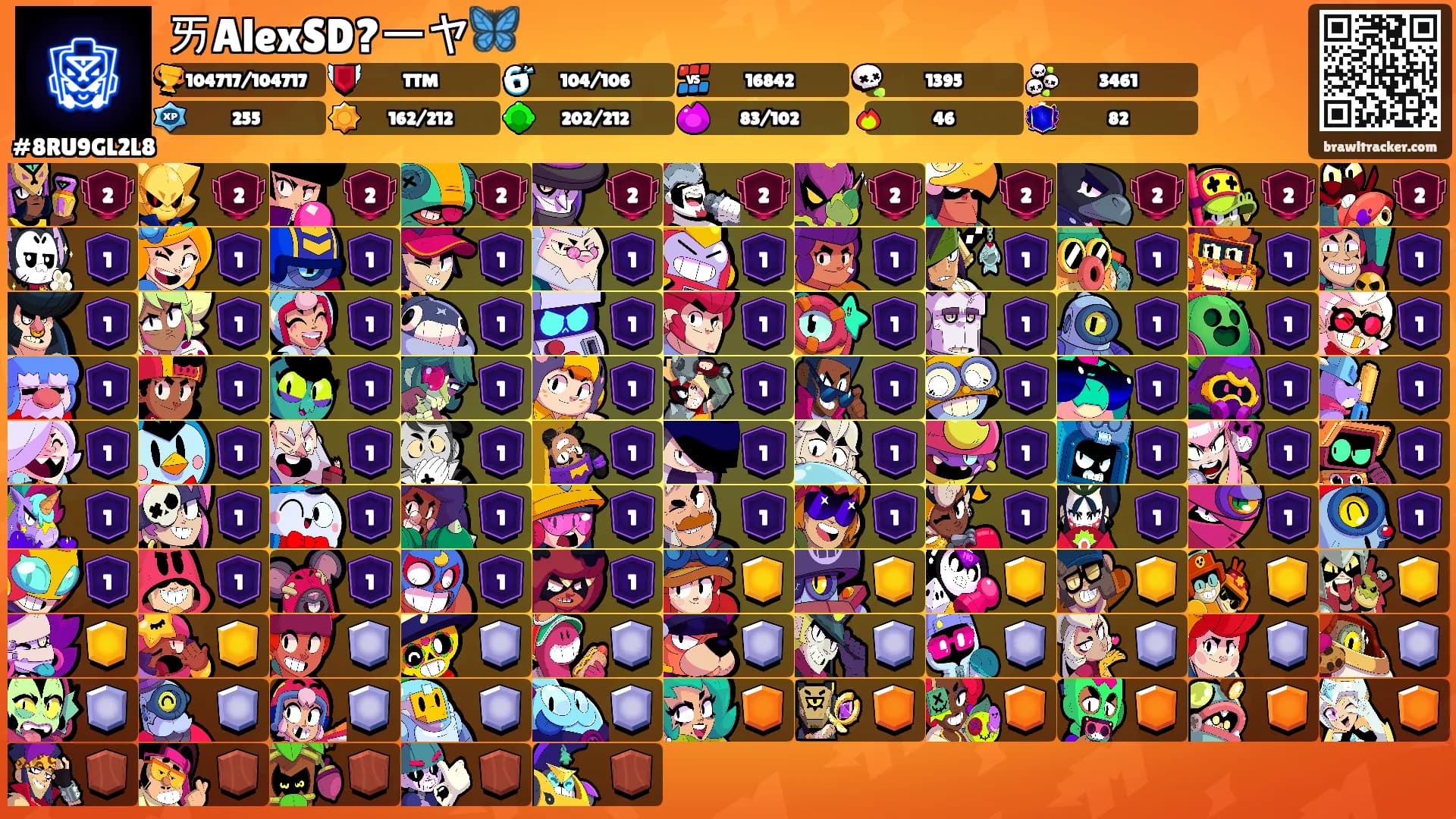 ㄞAlexSD?ーヤ🦋's Ranks