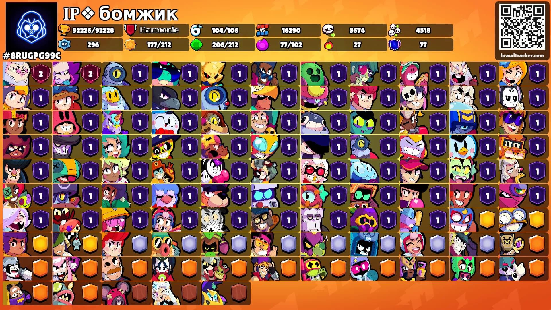 𝐈𝐏❖ бомжик's Ranks