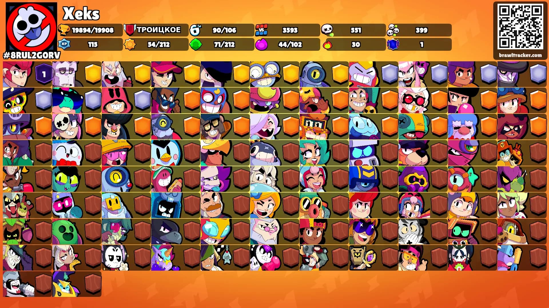 Xeks's Ranks