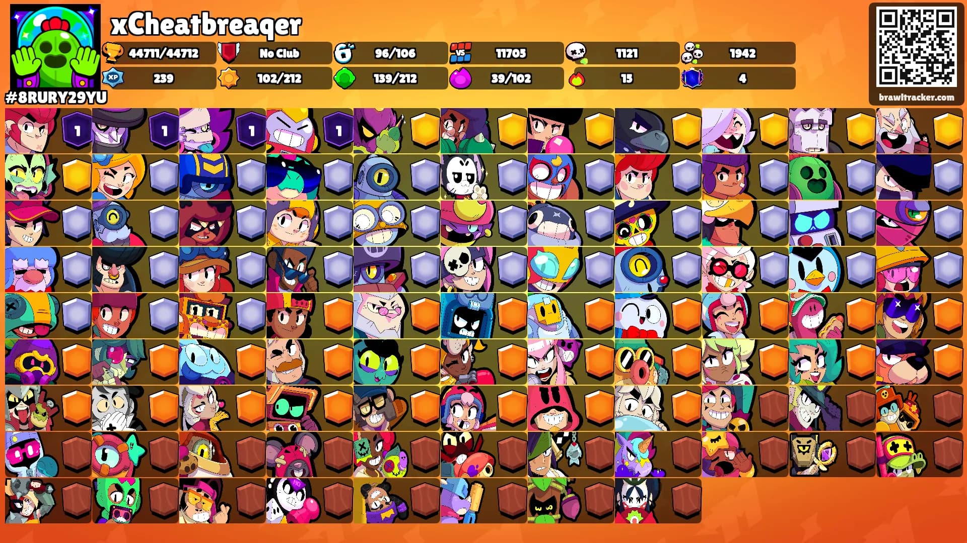xCheatbreaqer's Ranks