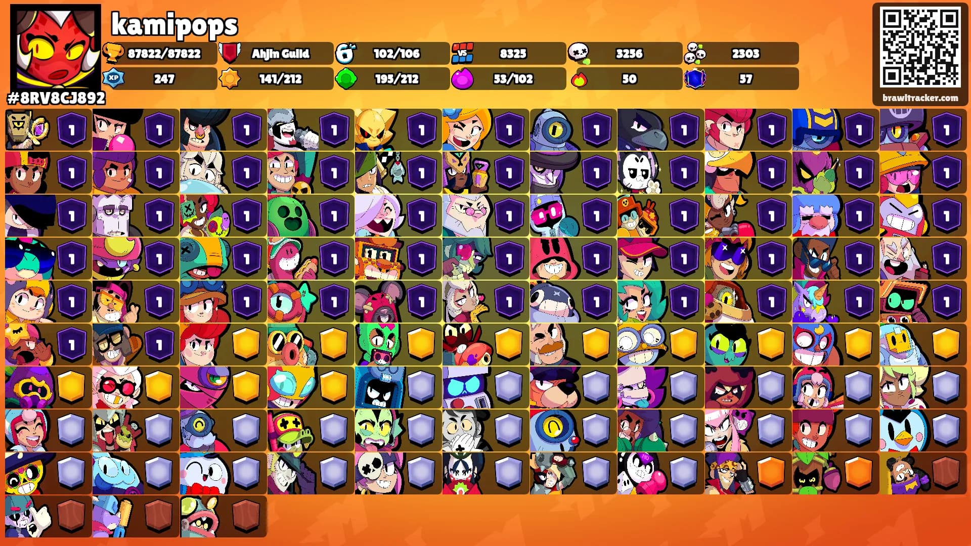 kamipops's Ranks