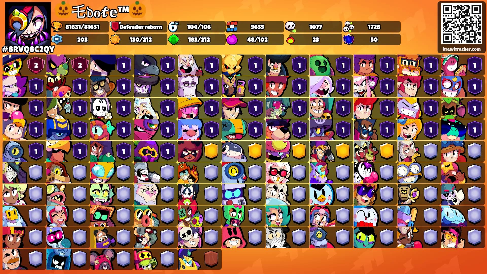 🎃乇𝔡ℴ𝓽𝐞™🎃's Ranks