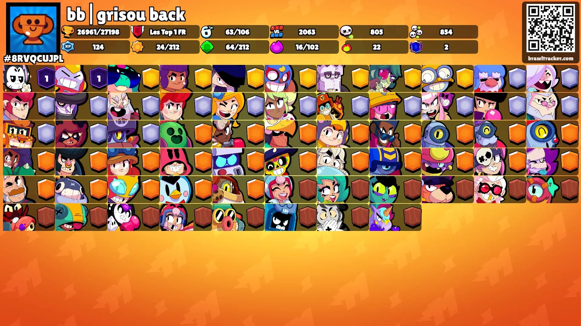 bb|grisou back's Ranks