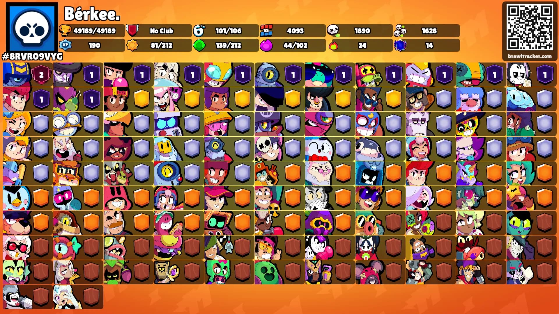 Bérkee.'s Ranks