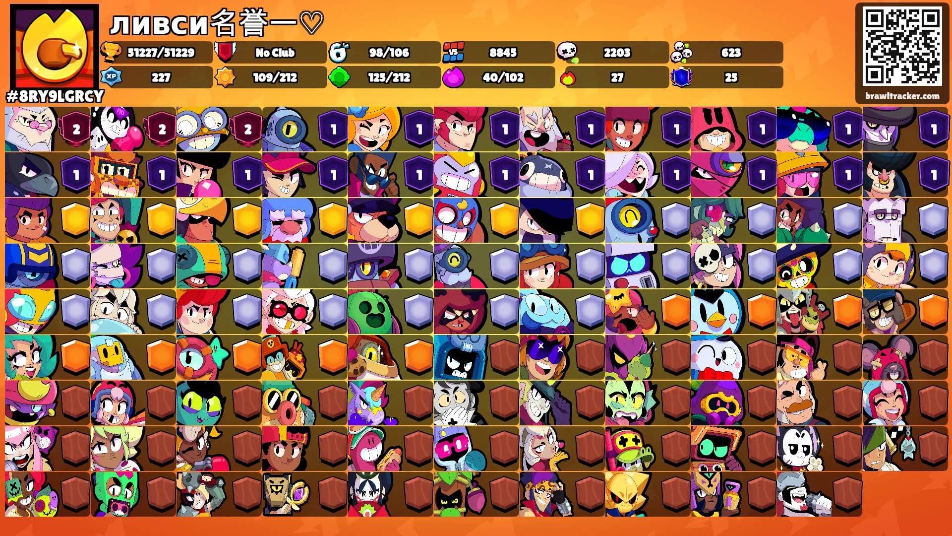 ливси名誉ー♡'s Ranks