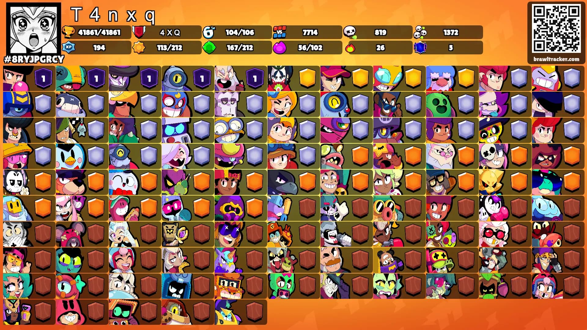Ｔ４ｎｘｑ's Ranks