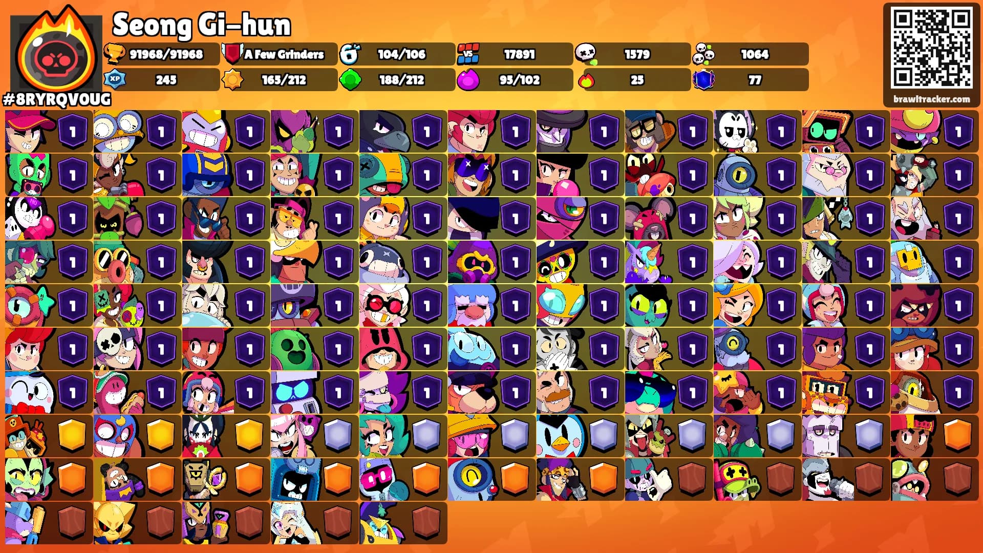 Seong Gi-hun's Ranks