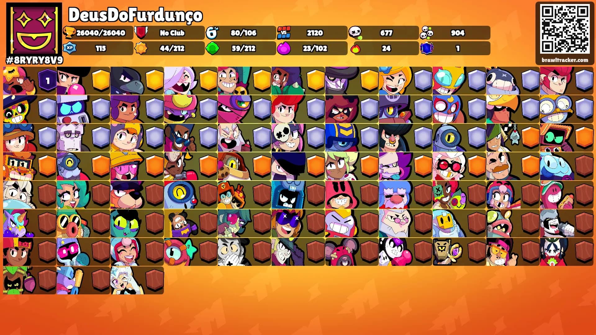 DeusDoFurdunço's Ranks