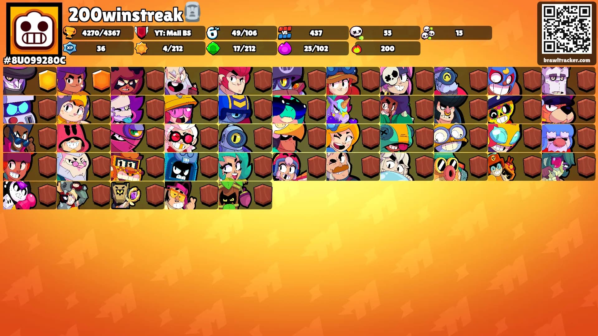 200winstreak🗿's Ranks