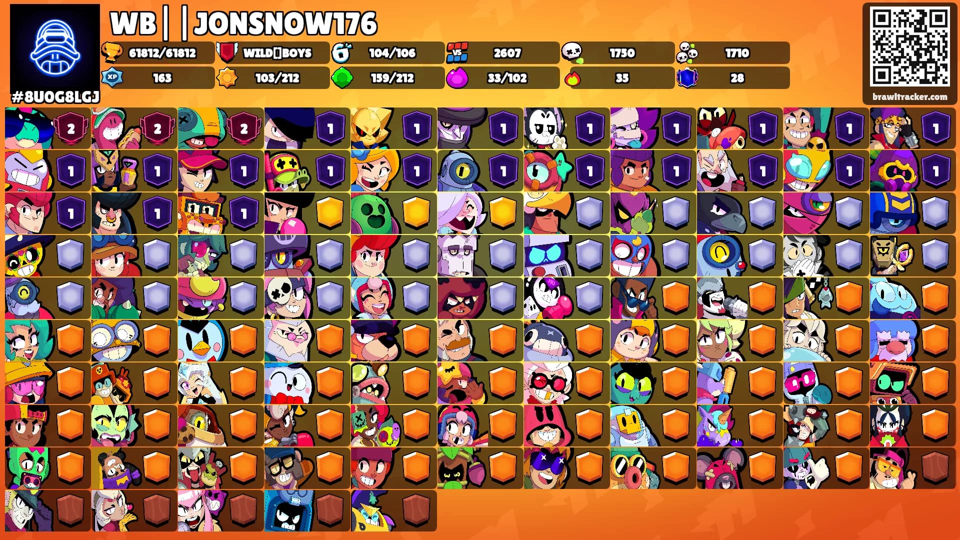 WB||JONSNOW176's Ranks