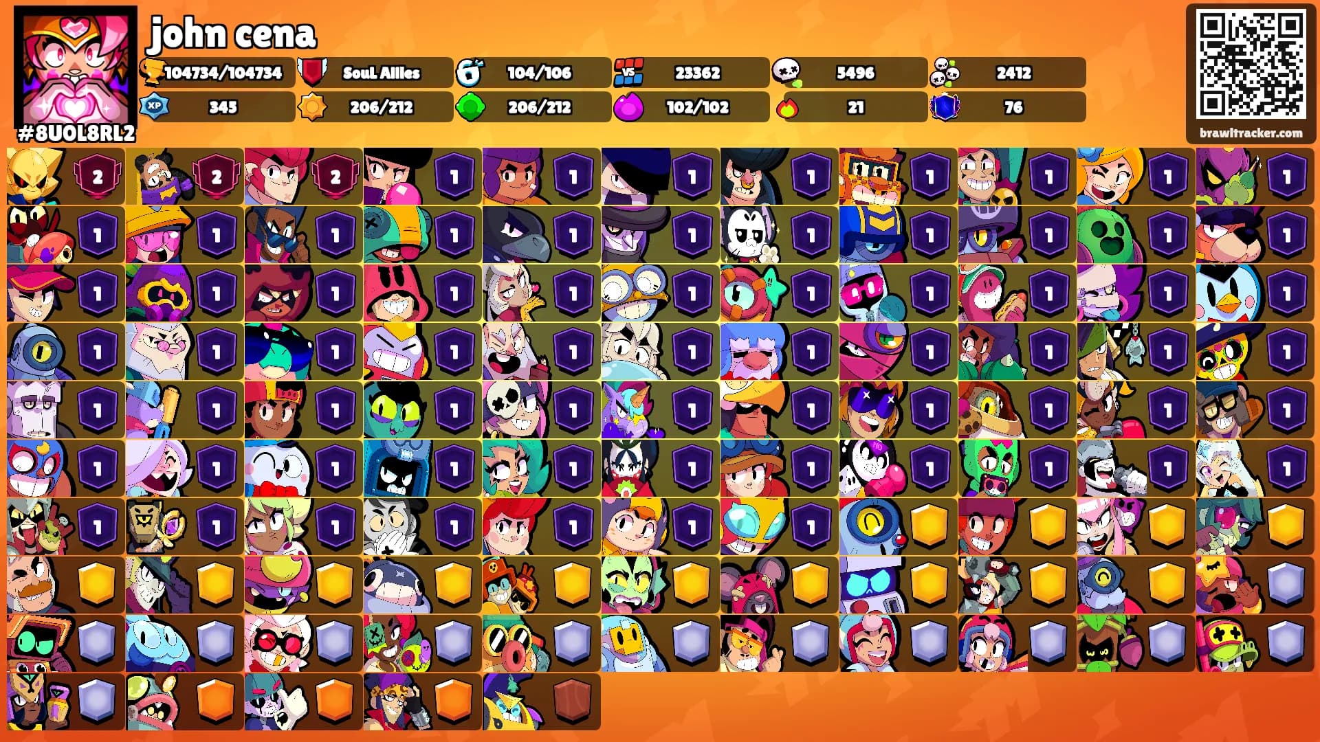 john cena's Ranks