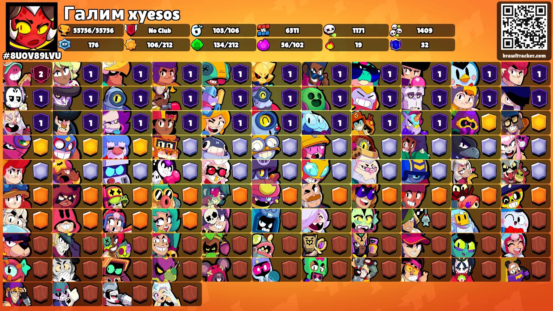 Галим xyesos's Ranks