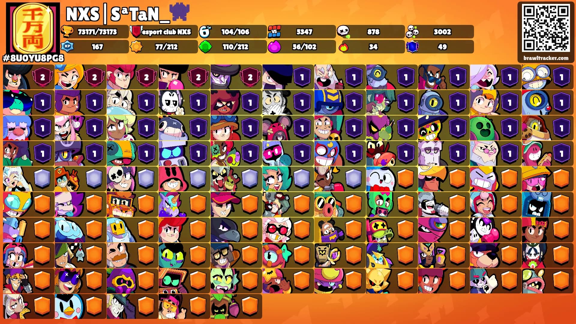 NXS|SªTaN_👾's Ranks