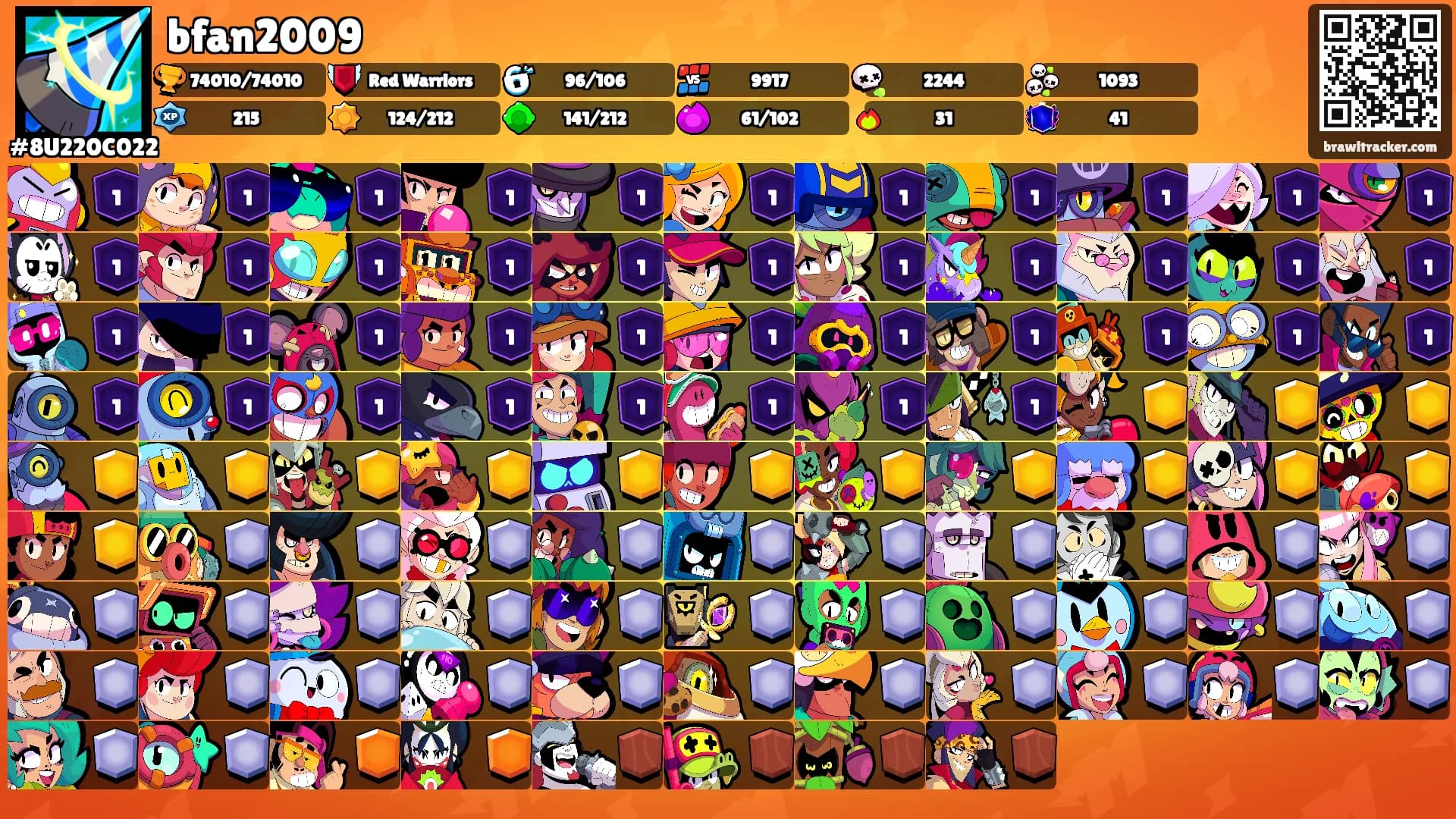 bfan2009's Ranks