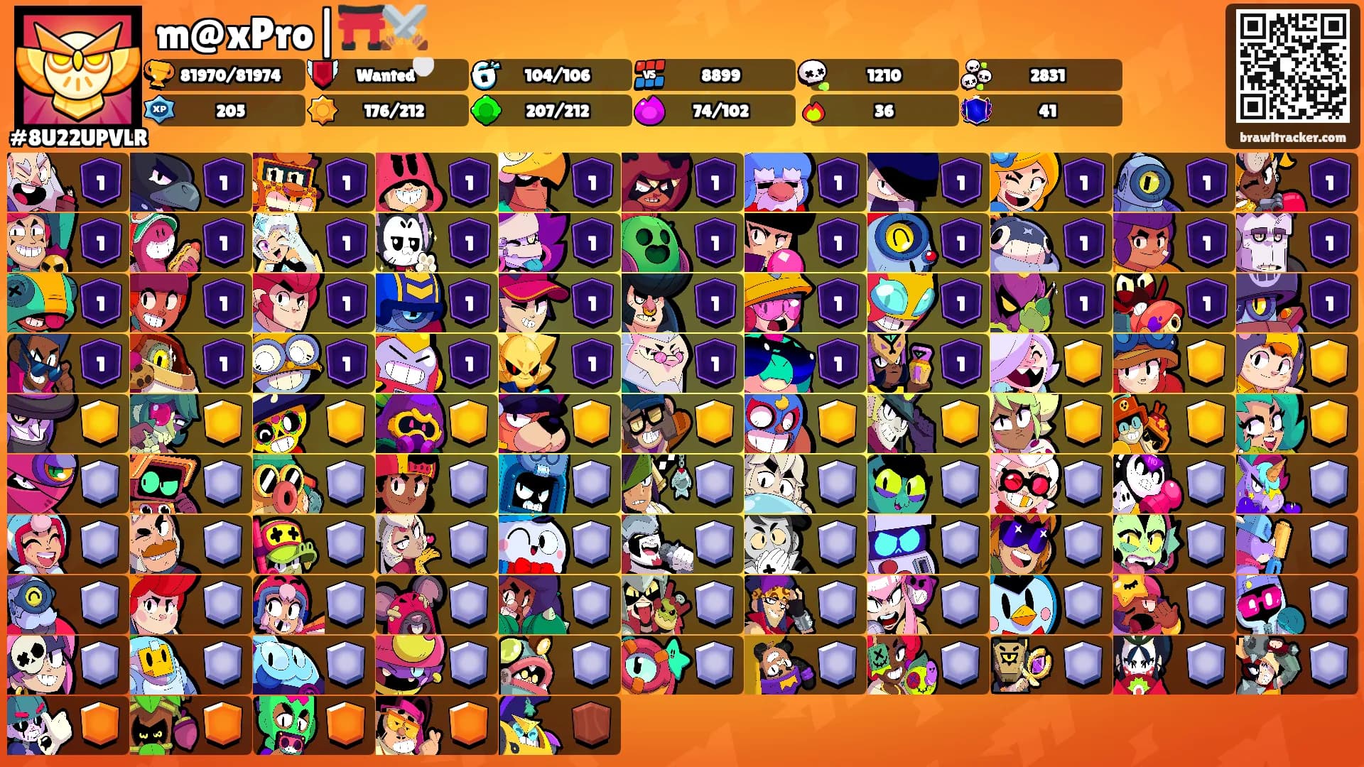 m@xPro|⛩️⚔️'s Ranks