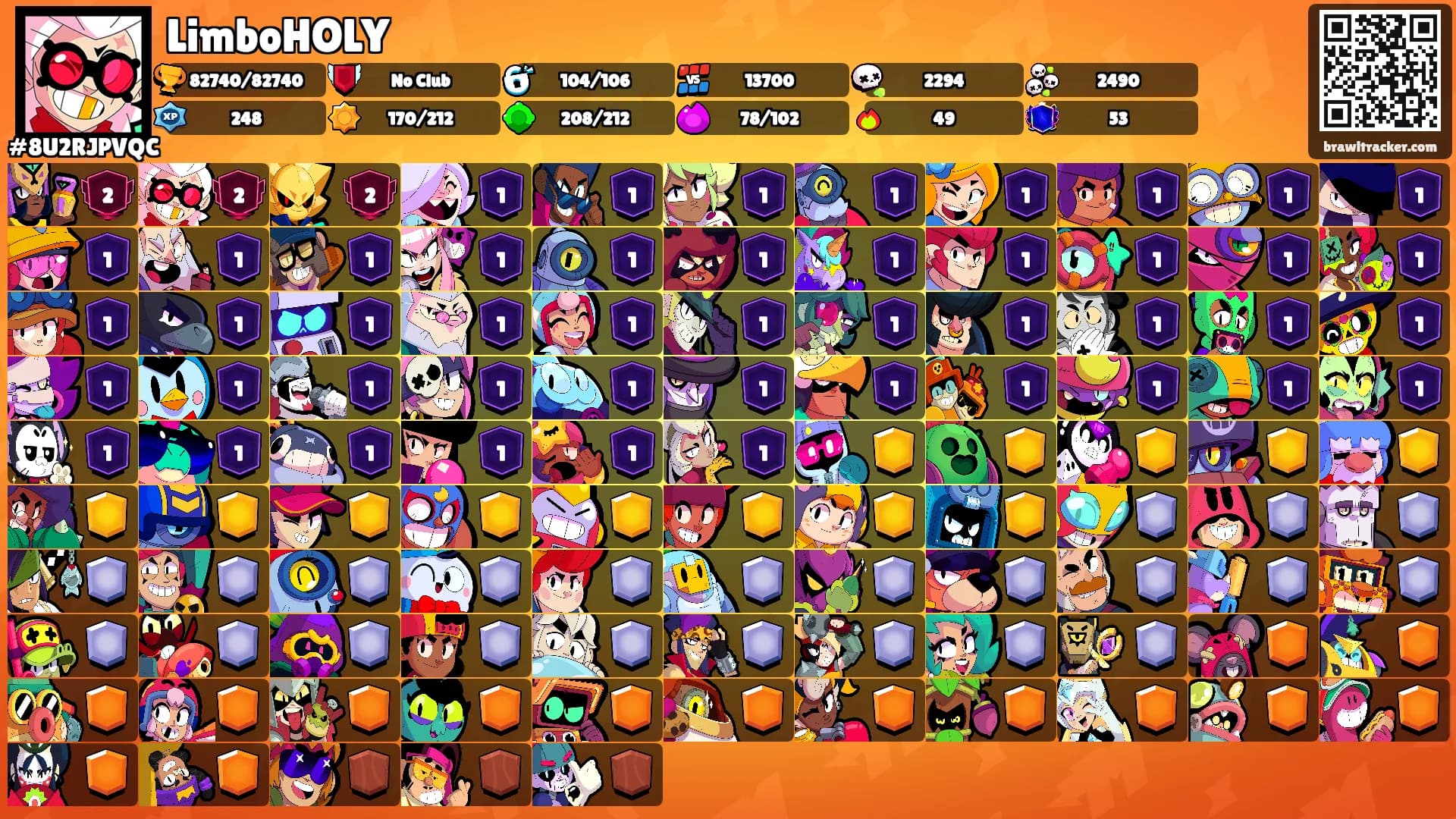 LimboHOLY's Ranks
