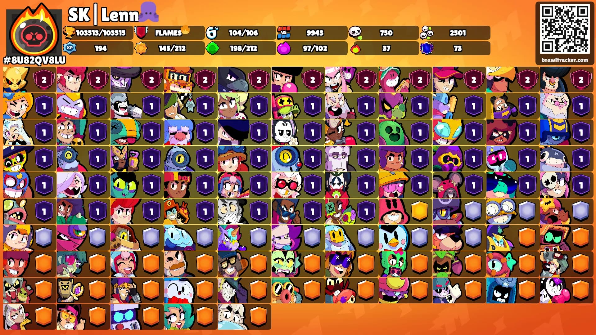 SK|Lenn🐙's Ranks