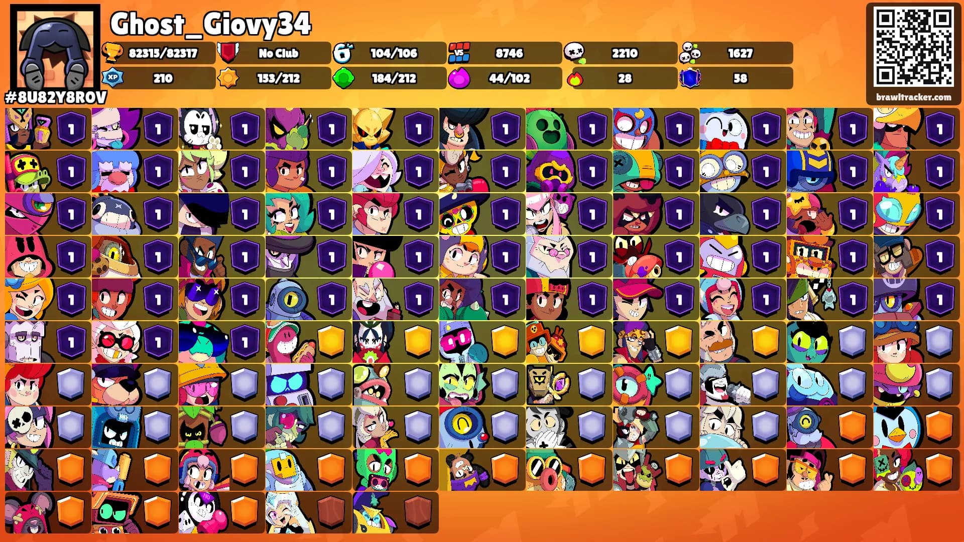 Ghost_Giovy34's Ranks