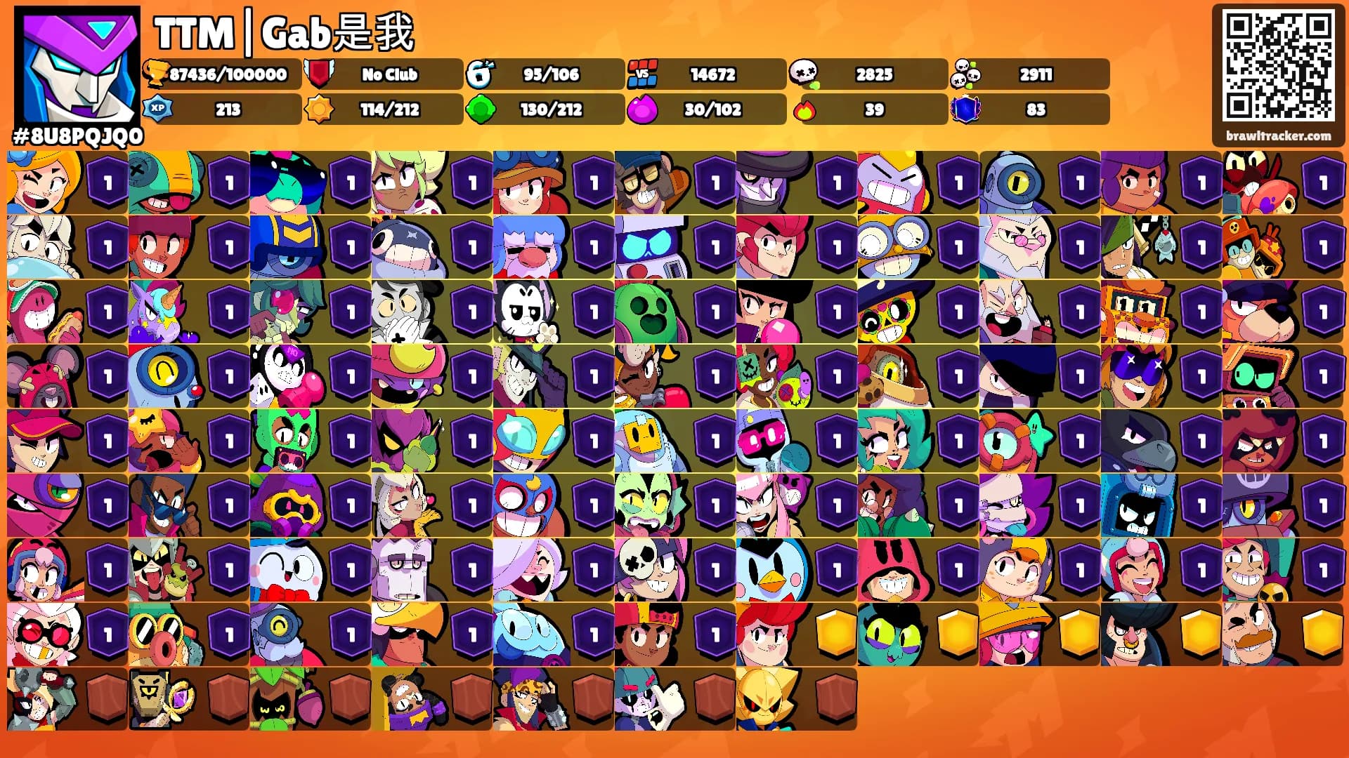TTM|Gab是我's Ranks