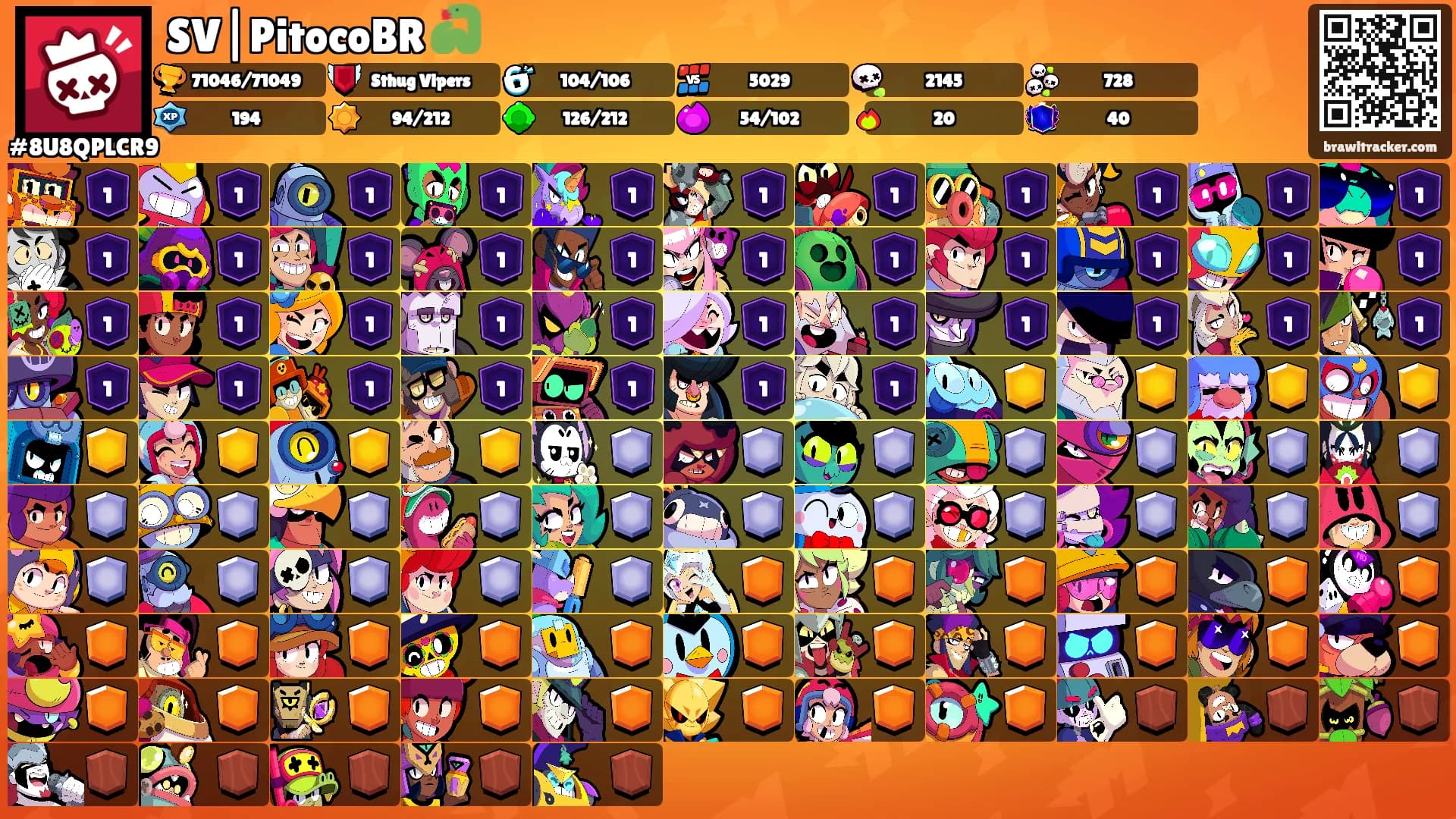 SV|PitocoBR 🐍's Ranks