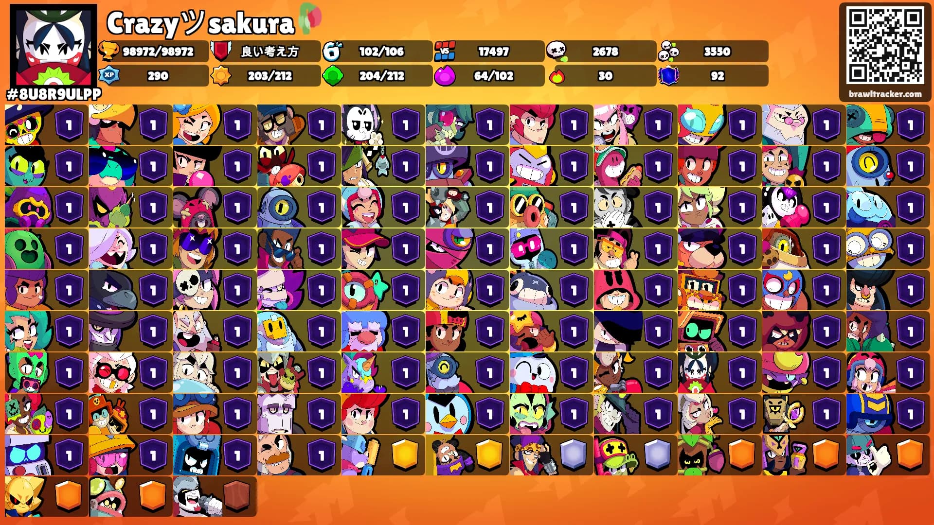 Crazyツsakura🥀's Ranks
