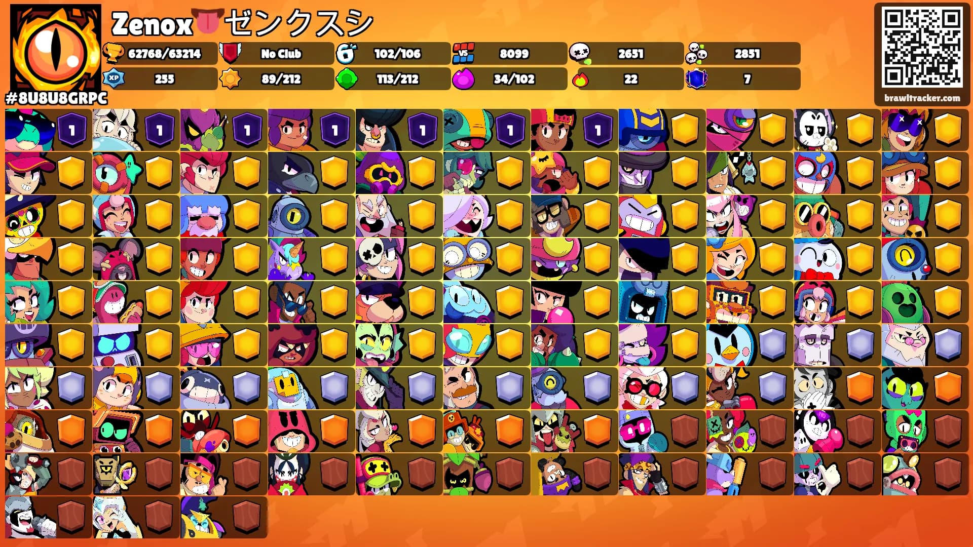 Zenox👅ゼンクスシ's Ranks