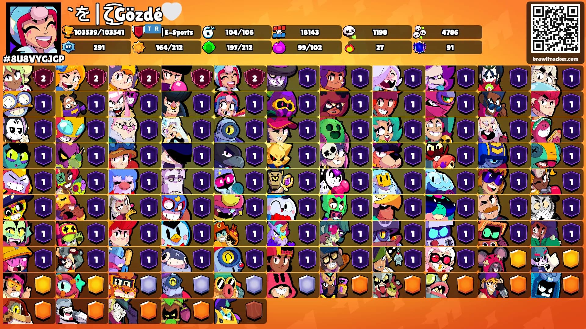 `を|ζ͜͡Gözdé🤍's Ranks
