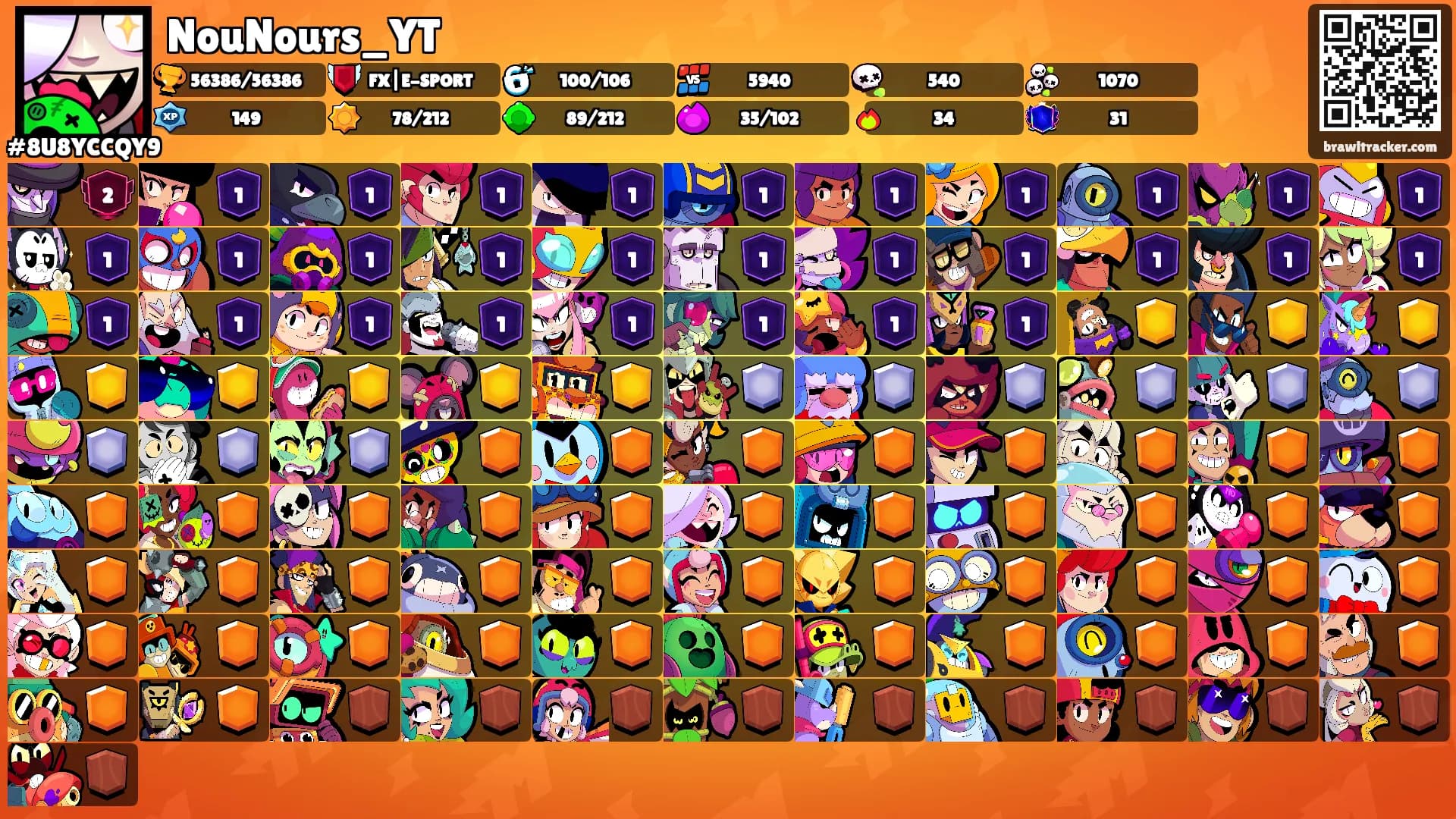 NouNours_YT's Ranks