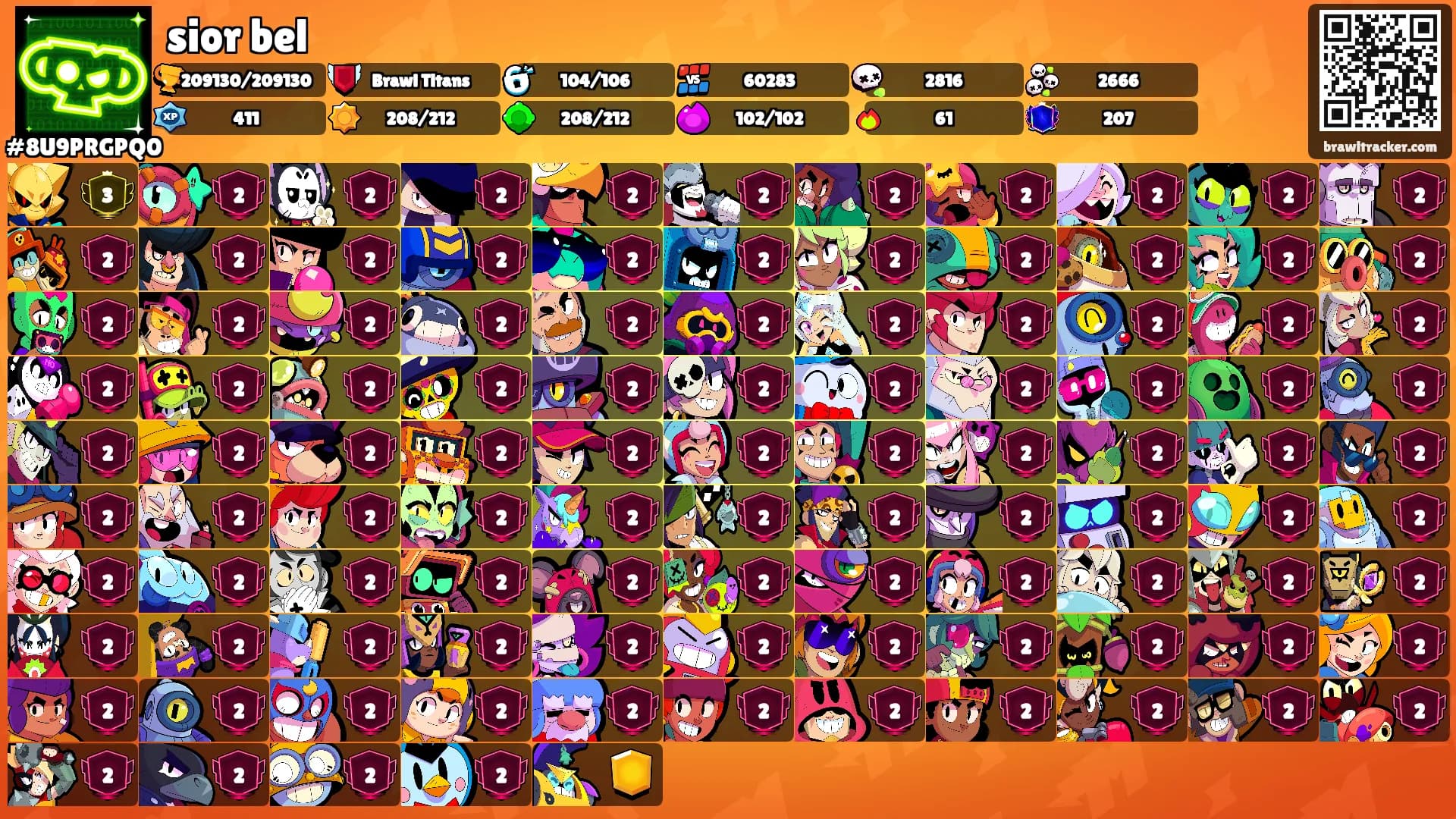 sior bel's Ranks