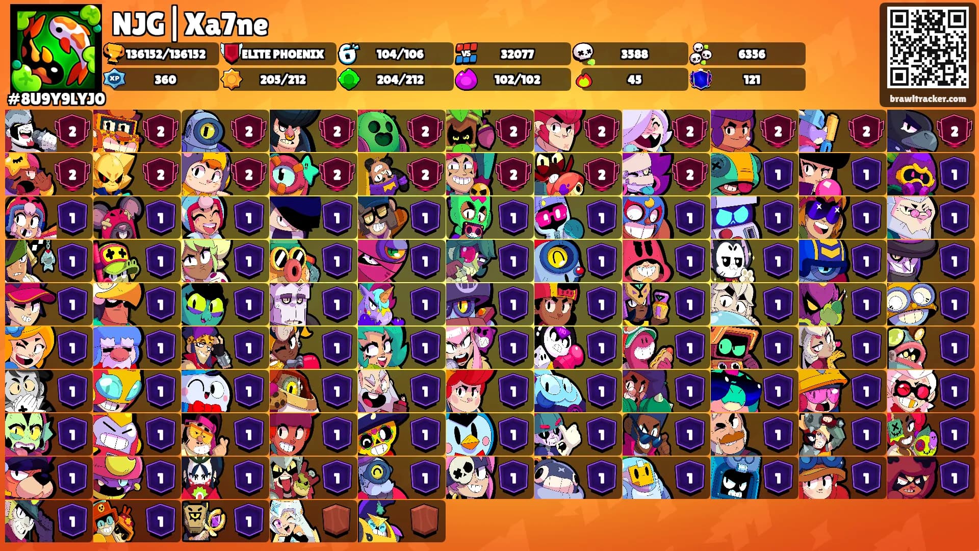 NJG|Xa7ne's Ranks