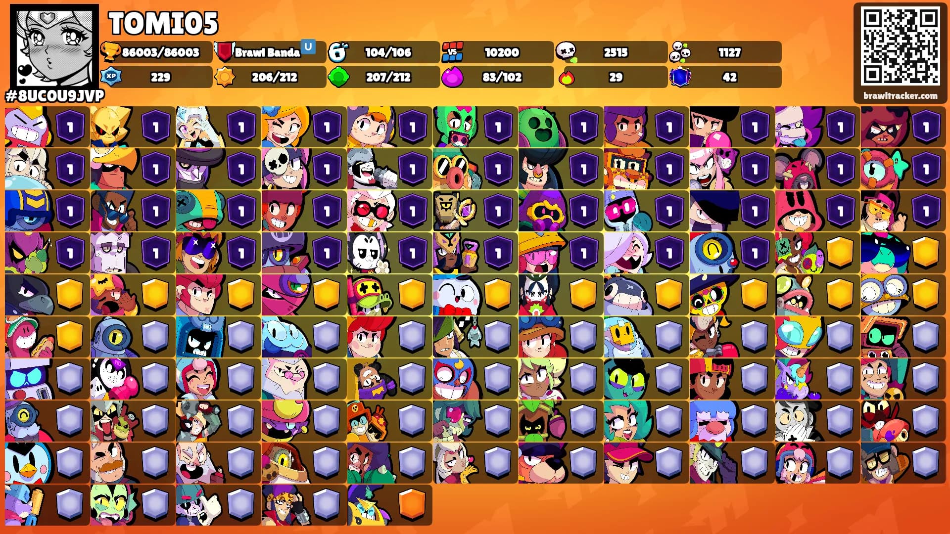 TOMI05's Ranks
