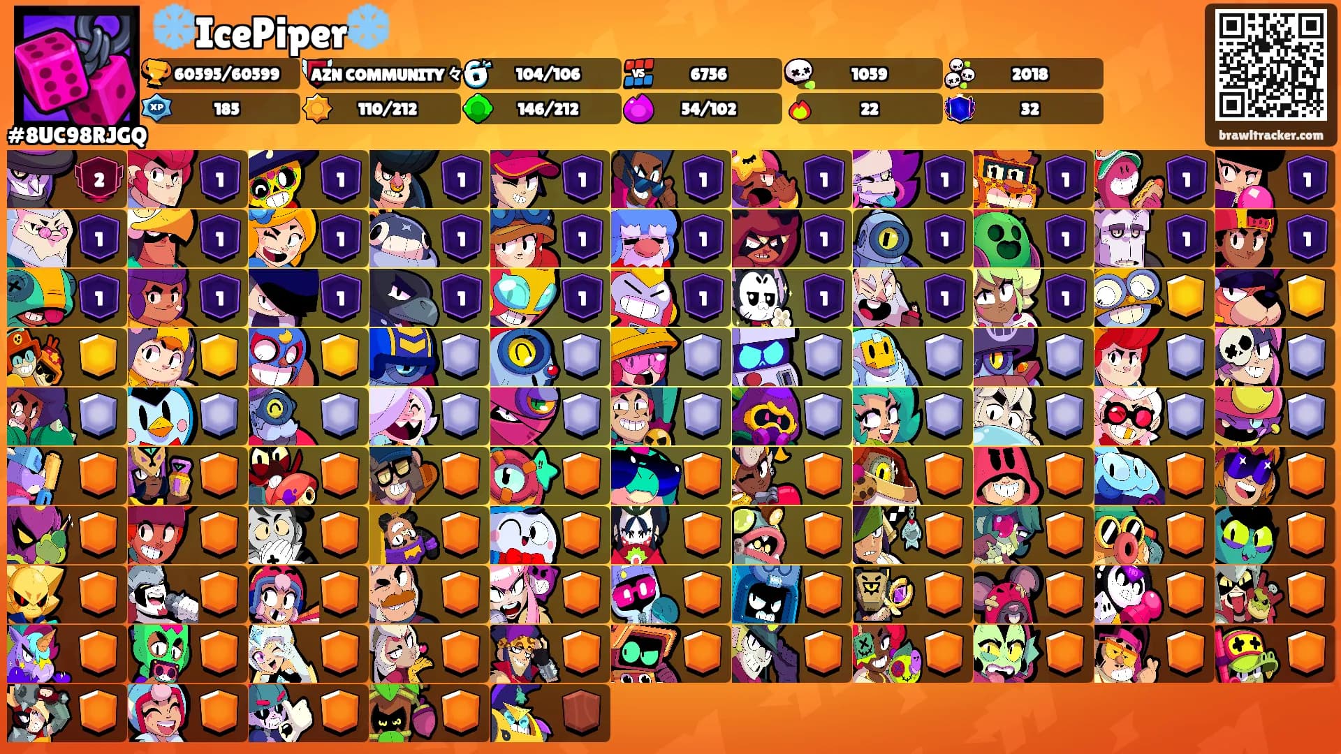 ❄️IcePiper❄️'s Ranks