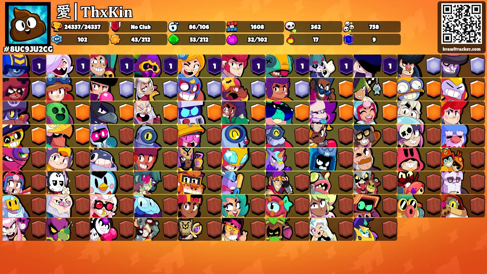 愛|𝐓𝐡𝐱𝐊𝐢𝐧's Ranks