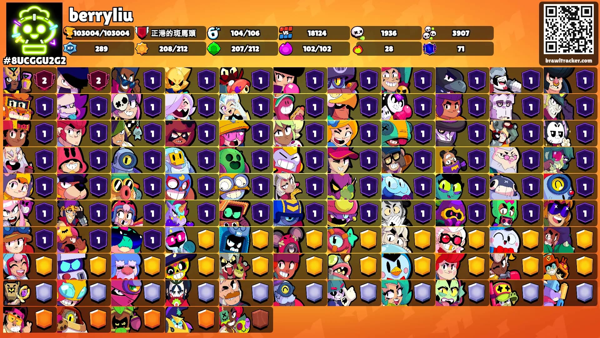 berryliu's Ranks