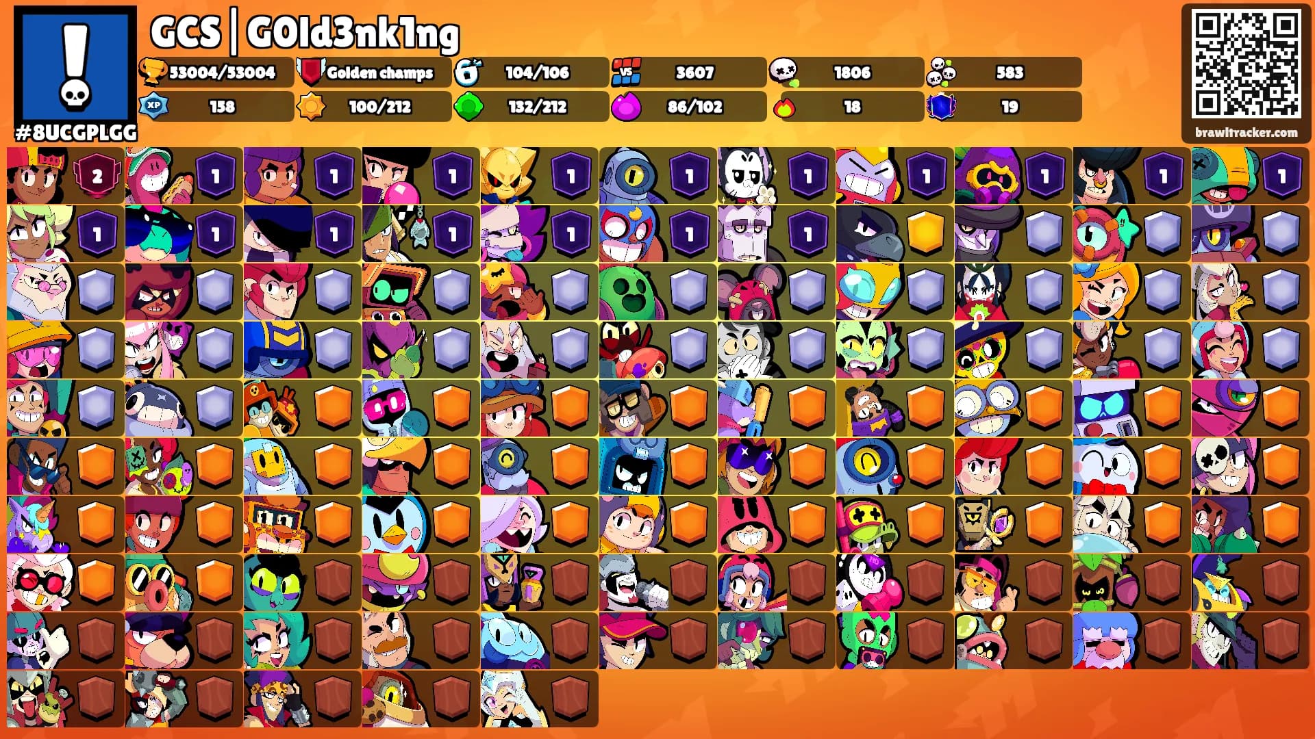 GCS|G0ld3nk1ng's Ranks