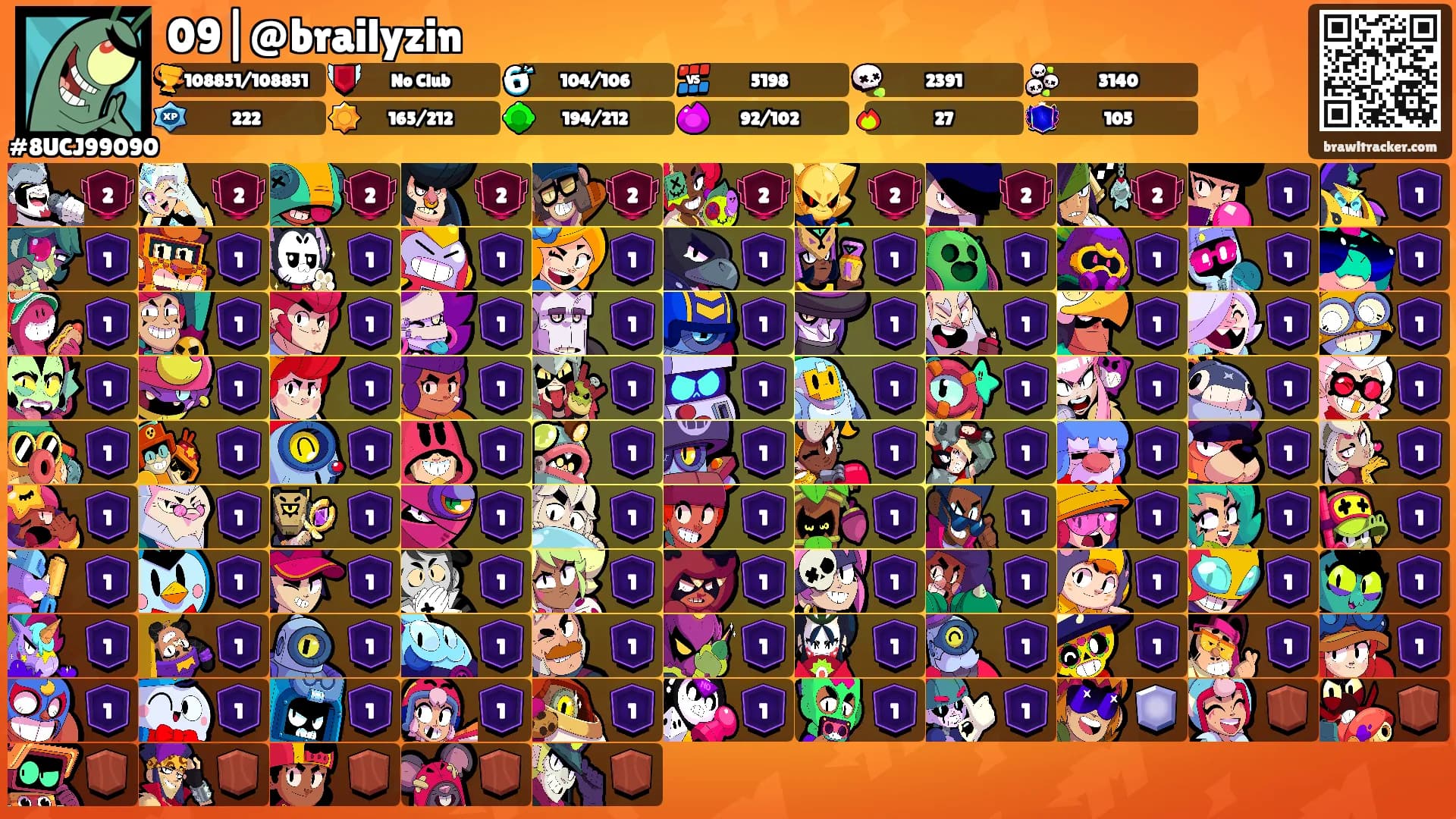 09|@brailyzin's Ranks