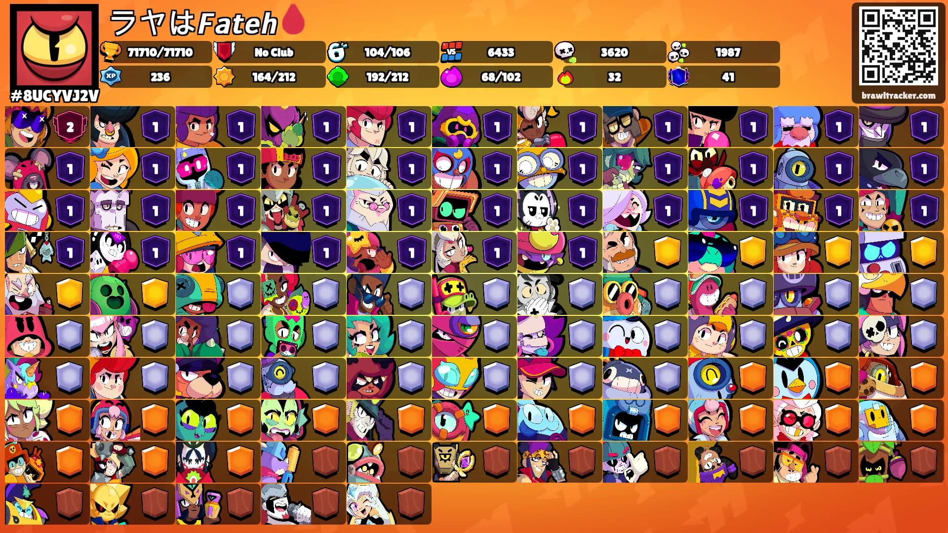 ラヤは𝙁𝙖𝙩𝙚𝙝🩸's Ranks